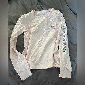 Vineyard Vines Light Pink Crew Neck Tee